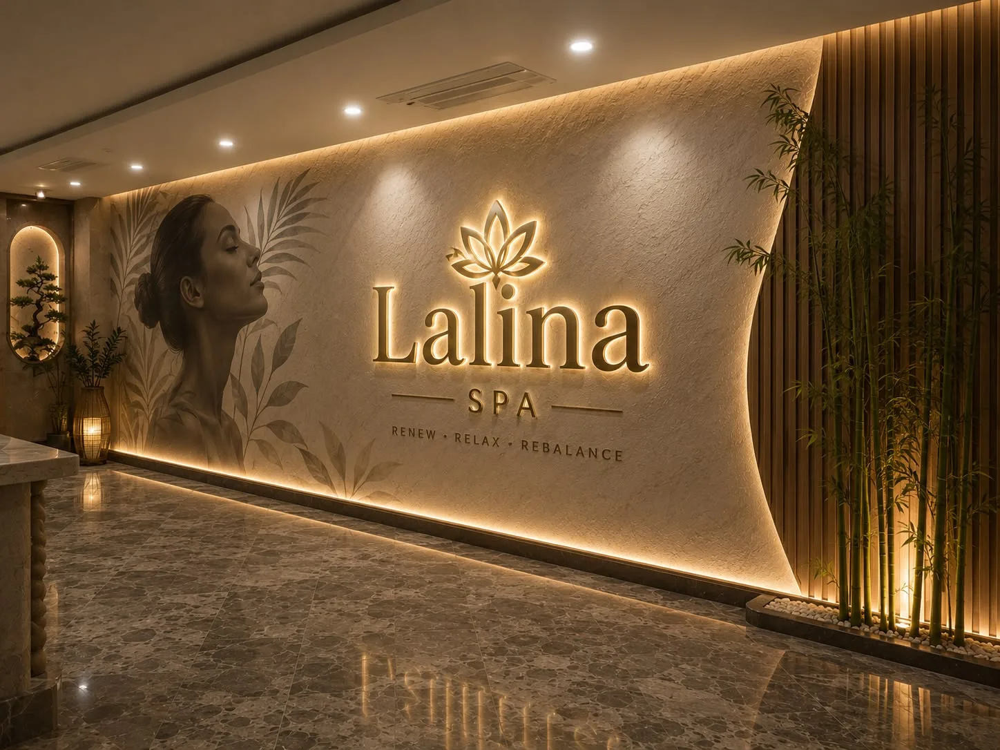 Lalinn Spa reception area